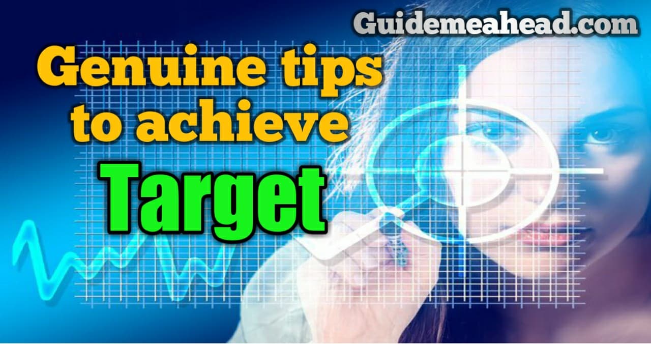 how to achieve target in business