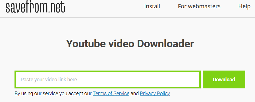 fast youtube video download